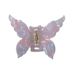 Fashion Hot Sale Butterfly Hair Claw 7CM Medium Colorful Hair Claw Clip Grain Chinese Style Hair Accessories Wholesale