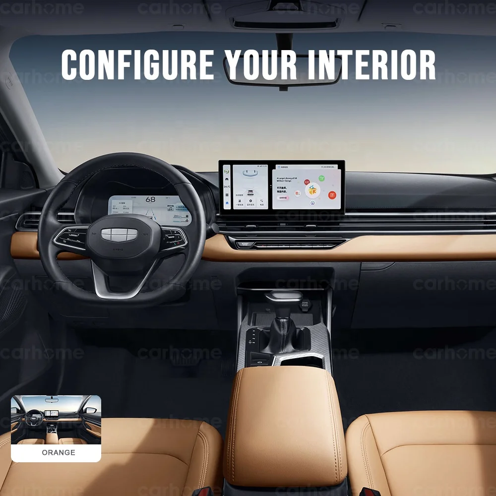 Geely Cars Emgrand Cabine Simples 2.0 2024 2025 New Energy Sedan Automobile Trade