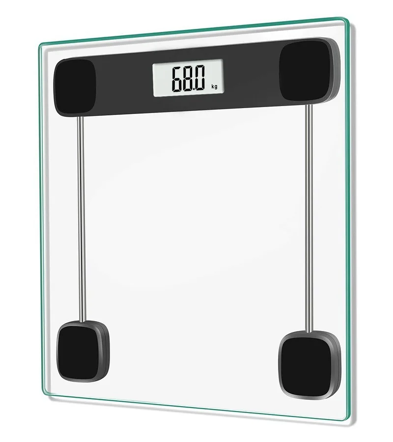 Personal Digital Human Electronic Bathroom Scale  Weight Scales Wireless Small Bathroom Glass Digital Scale