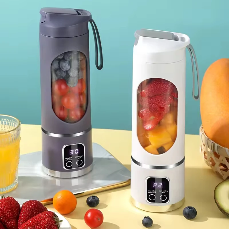 customized logo Mini Usb fruit Juicer Rechargeable Blender Portable juice smoothie mixer