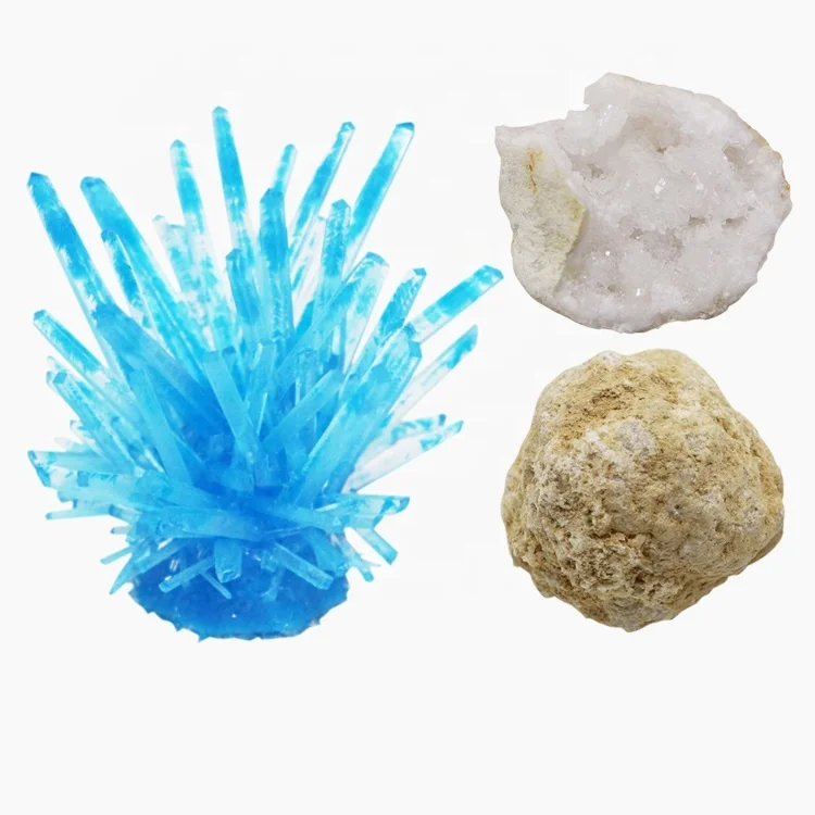 Hot Sale Educational LED Growing Crystal Set Diy Items For Kids