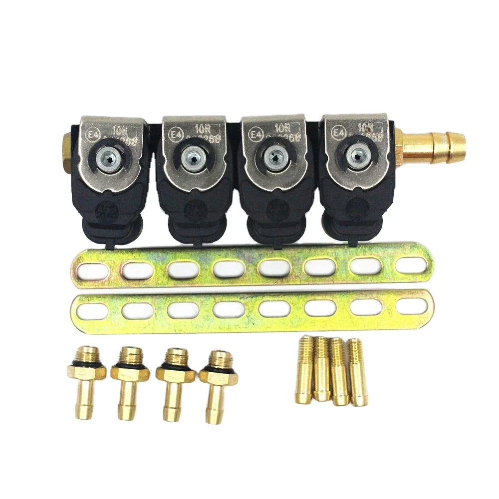 W01-4 2-Ohm Rail Injector 4-Cylinder for Autogas System