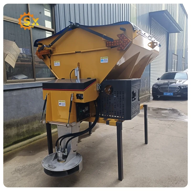 popular snow removal truck melting spreader salt snow remover machine with best price