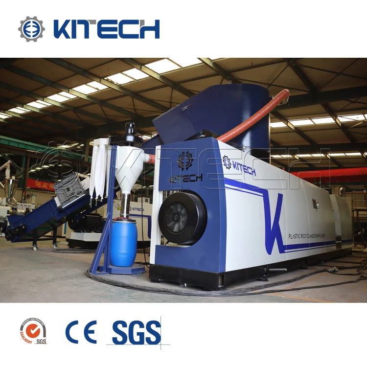 Plastic Recycling Granulating Machine for Polyethylene Pellet