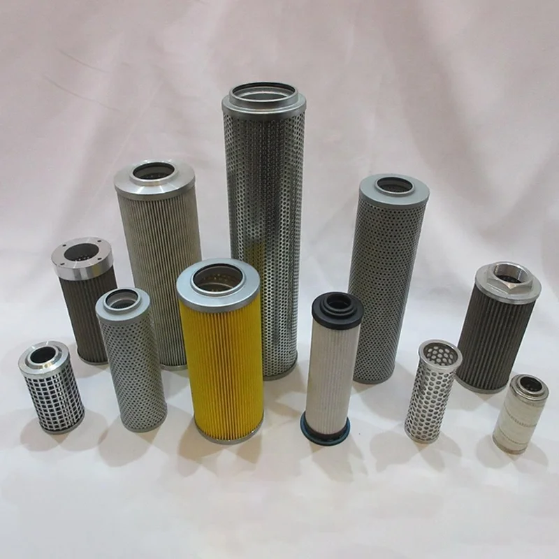 Topep Customized Industrial Carbon Steel Hydraulic Oil Filter 100*132.5*460 Filter Element with Composite Part Material