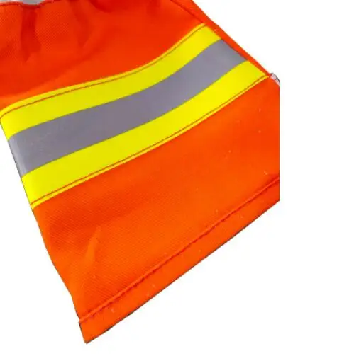 High-quality Heat Resistant Forest Fire Fighting Gloves with Long Sleeve Reflective Strip Fire Resistant Welder Gloves