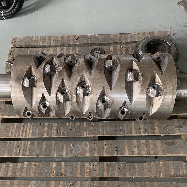 Single Shaft Metal Shredder Crushing Machine Price Hdd Foam Fabric Ginger Shredder Machine