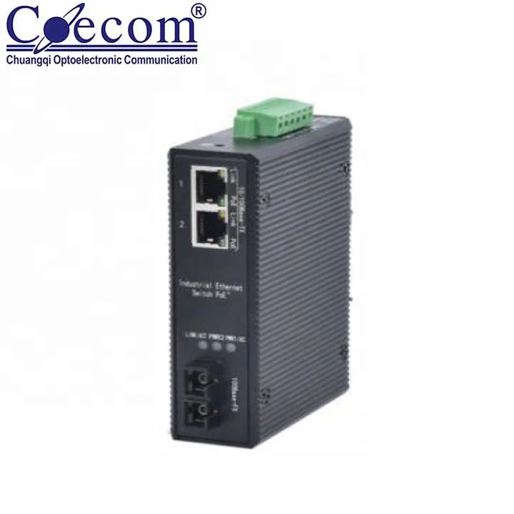 High Quality Industrial Ethernet Switch Single Mode FC Ethernet Switch 48V Fiber Optical Equipment