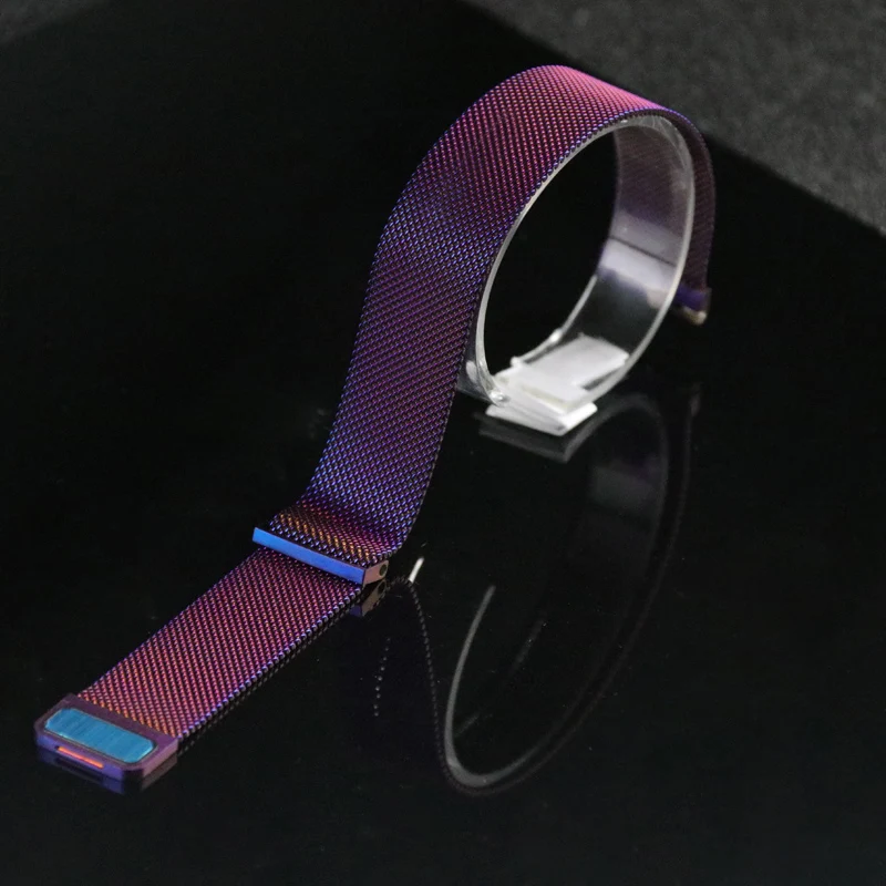 General Quick Release Milanese Magnetic Closure Steel Watch Band for For Amazfit Pace Bip Xiaomi Replacement Strap 12  20 22 24