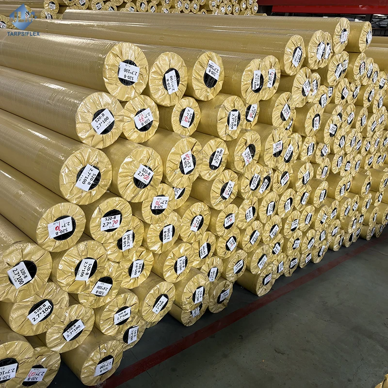 230g 340g 440g Black back Advertising Tarpaulin Frontlit PVC Flex Banner Roll