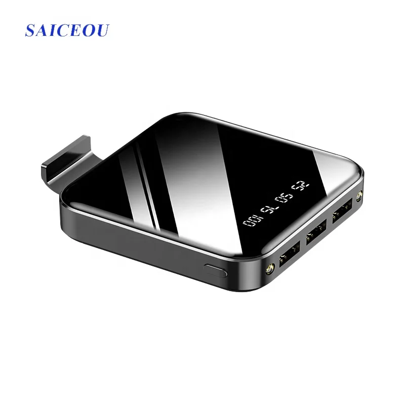 10000mAh Anti-skid Drop and Shockproof e Protection Power Bank with USB cable