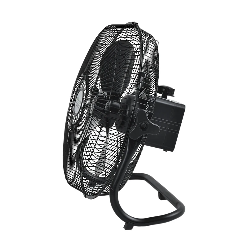 High Quality 15w Portable Electric Fan Energy Solar Power Battery Rechargeable Camping Fan