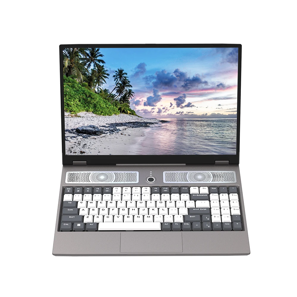 big size 16 Inch Intel gaming pc notebook N5105 super thin metal SSD Win 11games laptop for personal home use