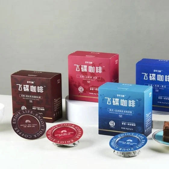 Китай НЛО Кофейный Порошок Круглый порошок висит уха капельная летающая тарелка кофейный мешок