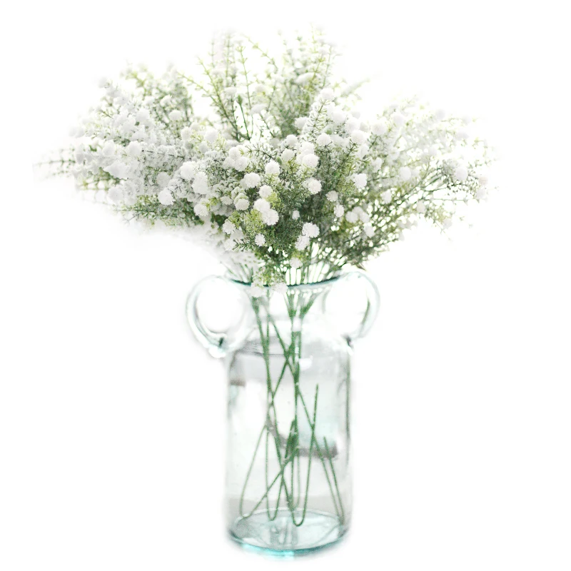 Artificial flowers long stem wedding flower babys breath home wedding artificial flowers from china