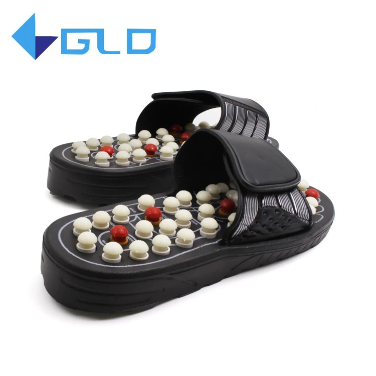 Activating Reflexology Feet Care Sandal Acupoint Stimulation Foot Massage Slippers Acupuncture Therapy Massage Shoes For Foot
