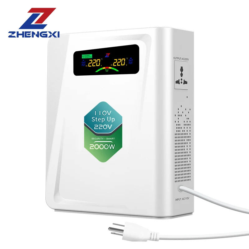 JYK-2000VA 2000W 110V /100V до 220V AC высокой точности тороидальный повышающий преобразователь напряжения трансформатор для дома