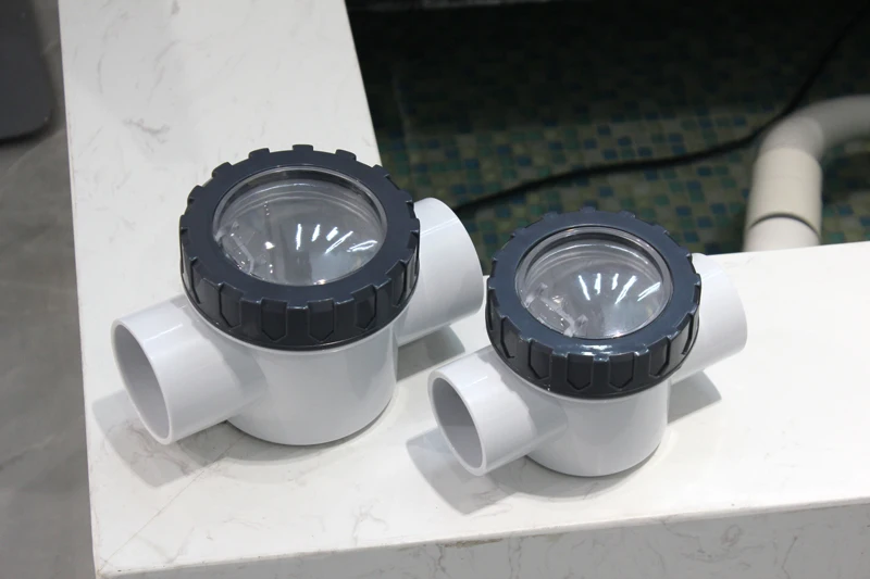 Factory ABS Pool Check Valve Pool Accessories 1.5Inch 2.0Inch Replacement Check Valve Compatible Pump Clear Check Valve