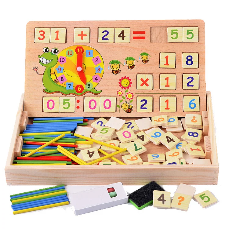 Montessori Magnetic Number Maze Game Board for Kids