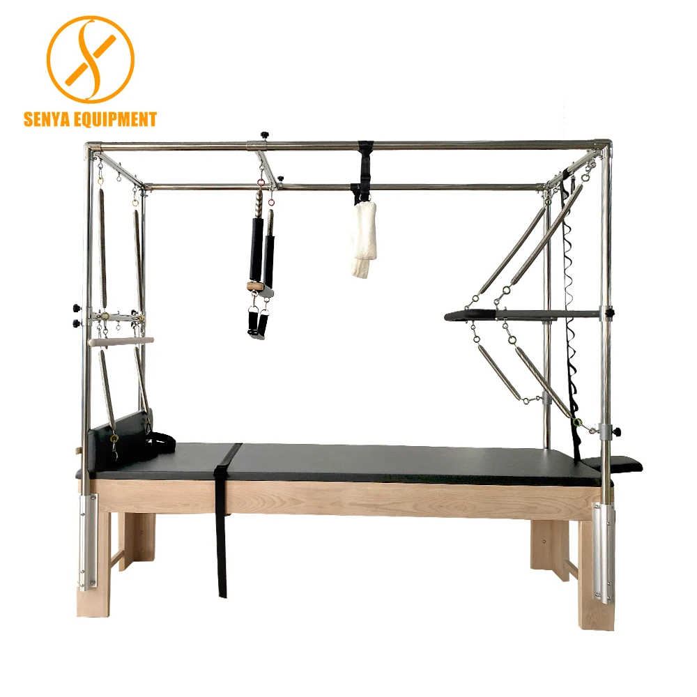 Senya pilates reformer buy port pilates - combo cadillac reformer pilates reform dvd workouts SY-PL001