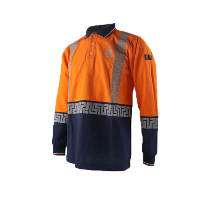 Огнестойкая Антистатическая контрастная рубашка огнестойкая Антистатическая контрастная рубашка с длинным рукавом FR контрастные рубашки