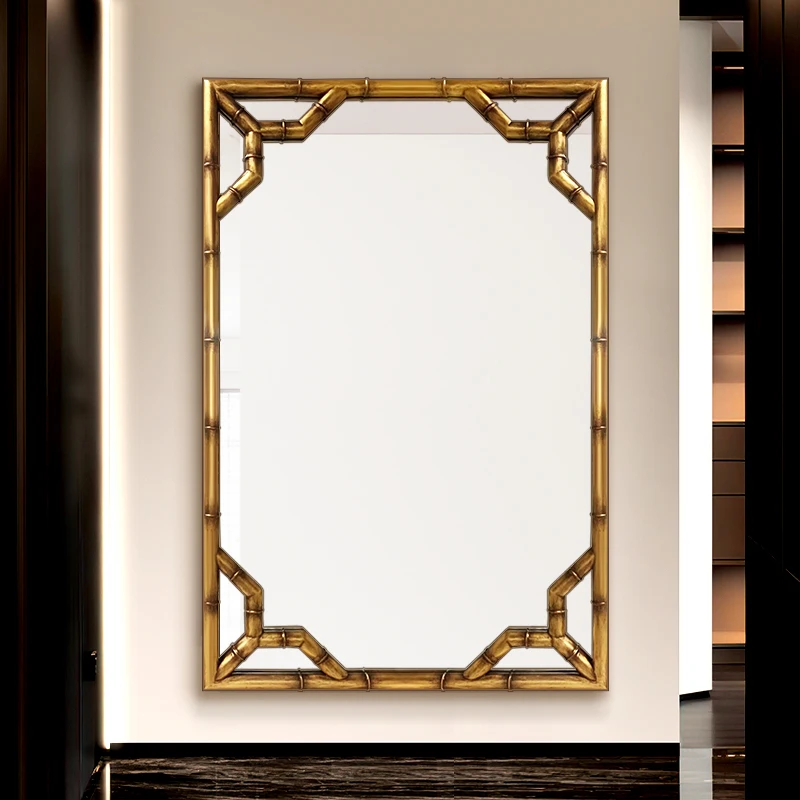 Luxurious Decorative Mirror Classical Wall Mirror Polyurethane large mirror