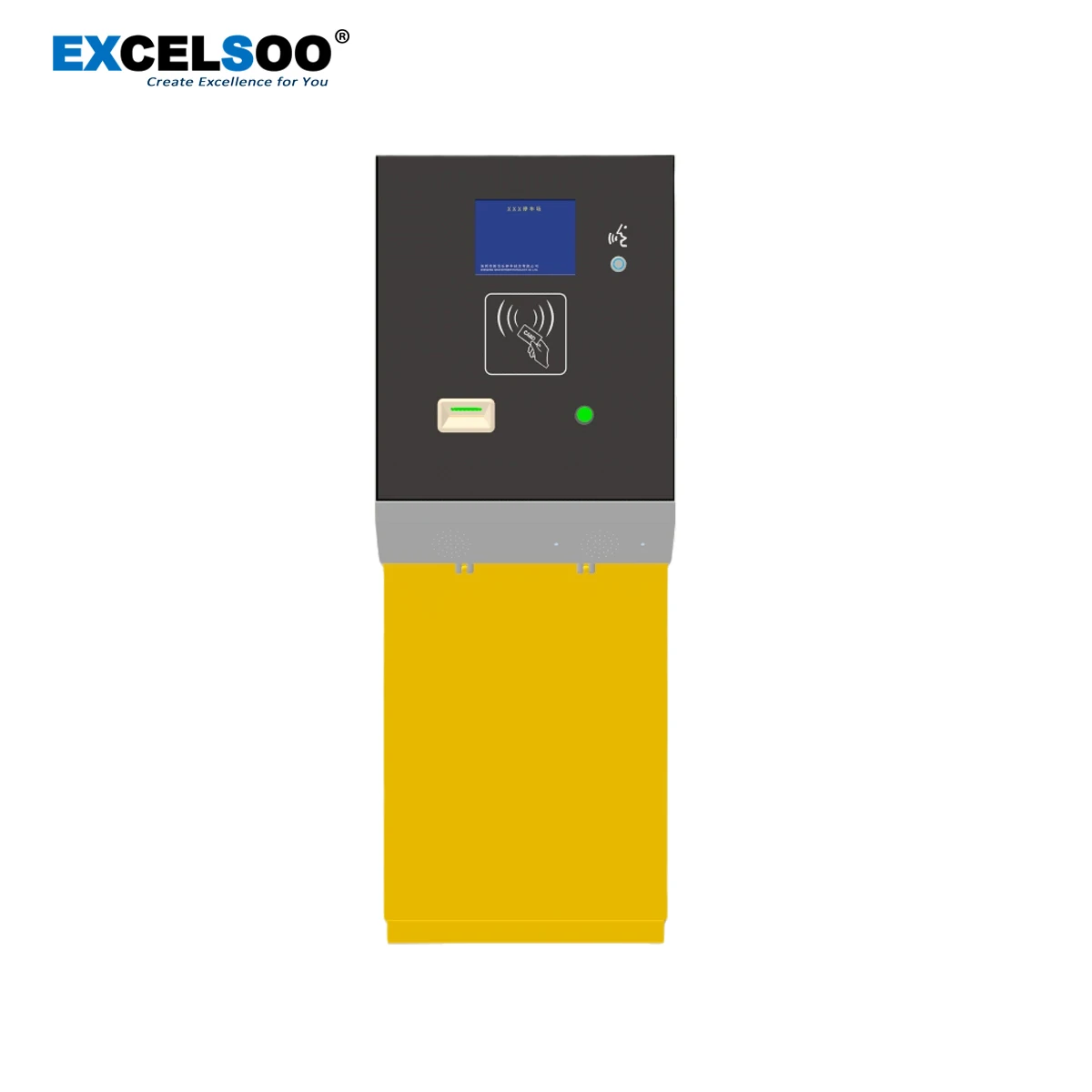 Smart car parking equipment intelligent RFID card paper ticket dispenser parking management system