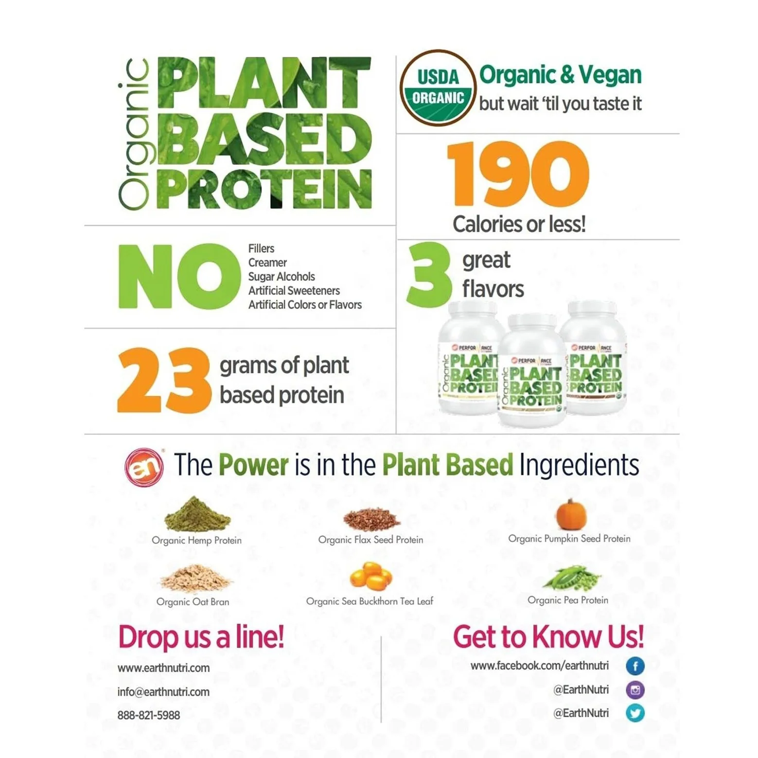 Private Label for Muscle Building Plant Based Organic Vegan Bean Pea  Protein Powder