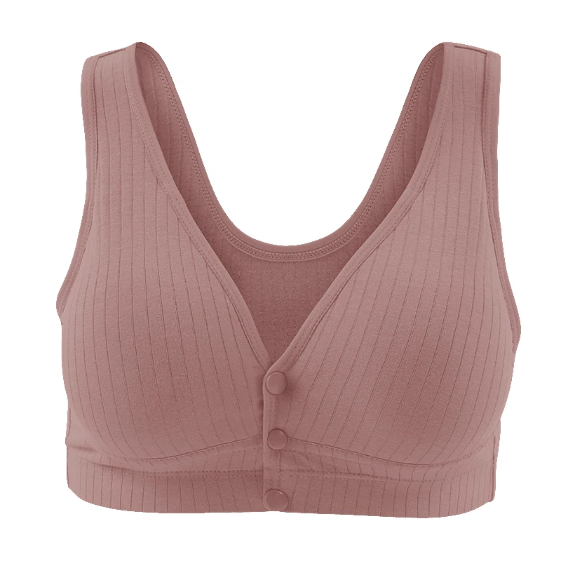 Lactation soft  nursing  maternity bra simple seamless  breathable wire free underwear  detachable and portable lactation bra