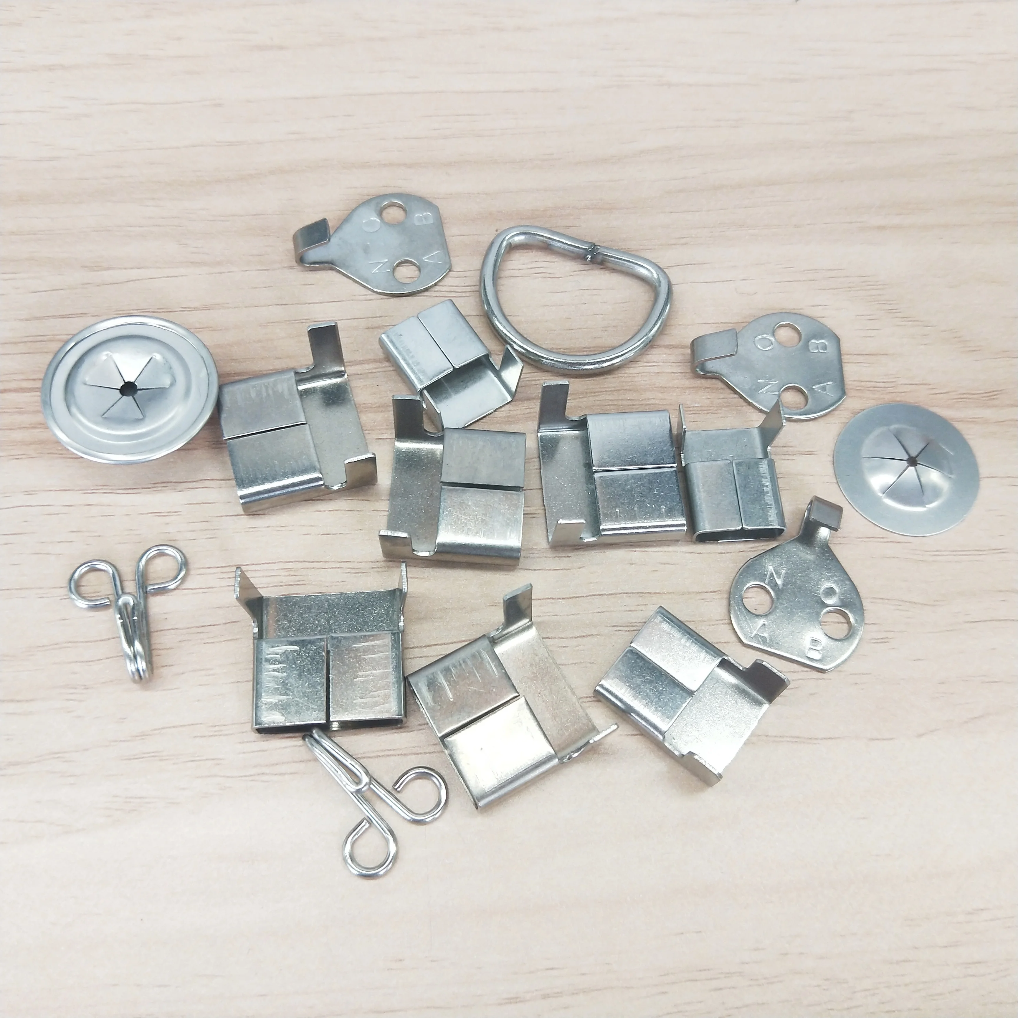 Banding Cable Tie Buckle Metal Tight Clamp Cable Tie Buckle Stainless Steel Buckle