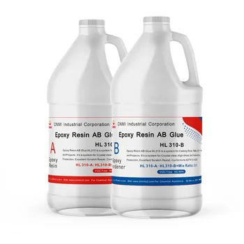 CNMI Factory Wholesale Epoxy Resin Crystal Clear Epoxy Resin Kits With for Table Top Coating