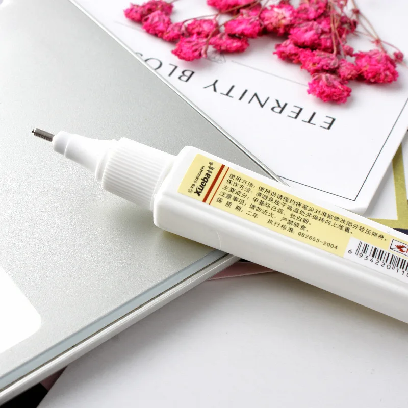 Eurolucky Hot Sale Correction Fluids Safety And Environmental Protection Correction Fluid Pen 10ML Fluid Pen Correction