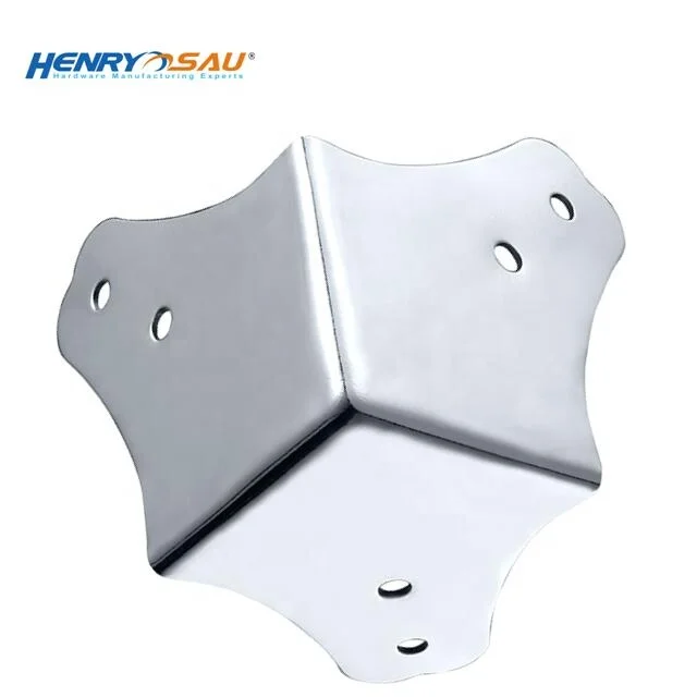 Hot sale corner protector guards  case six holes corner for speaker Corner Flight Case Hardware