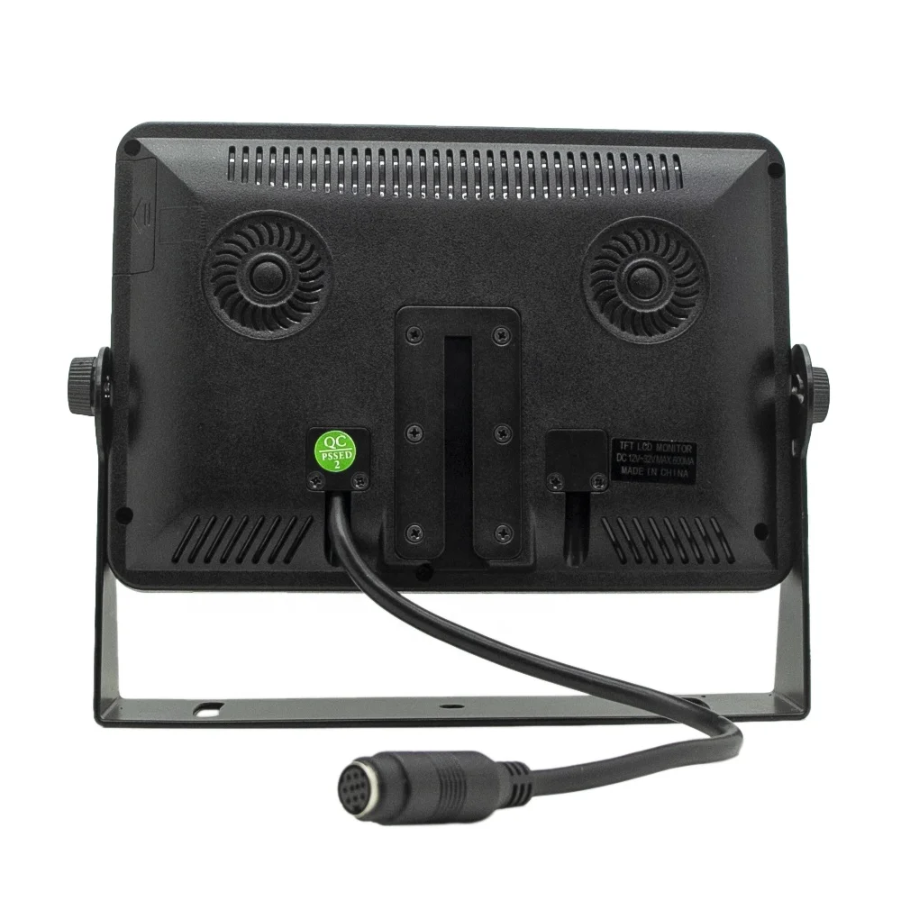 OEM ODM 7 Inch Forklift Monitor DC12V Rear View Vehicle Monitor For Reverse Camera