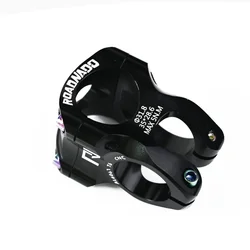 ROADNADO MTB Short Stem CNC Aluminum Alloy 31.8mm Bicycle Stem for Mountain Cycling Road Bike Parts