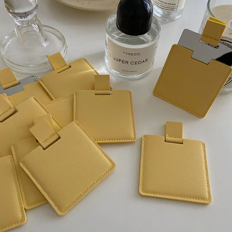 Stainless Steel Pocket Makeup Mirror Beauty Mirrors for Travel Gifts Camping Shaving Mirror for Women