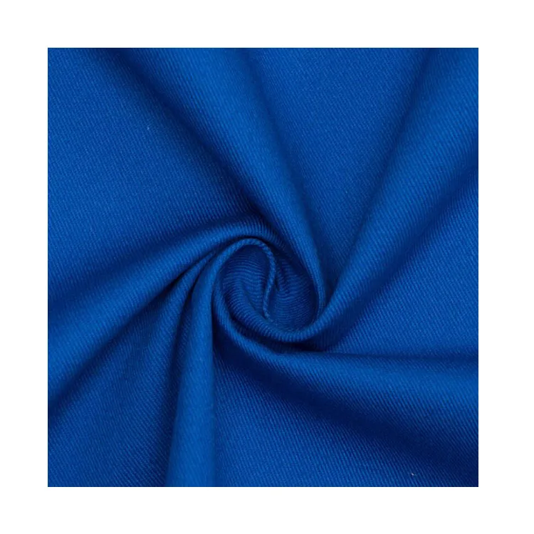 For Suit Fire Retardant Fabric Fireproof Proban Finished 100% Cotton Functional Fabrics COMBED YARN DYED Woven TWILL 3000 Meters