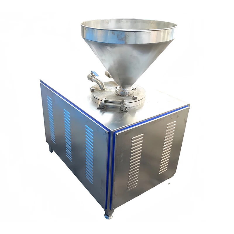 Commercial Filing Pork Sausage Binding Stuffer With Twister Vacuum Machine
