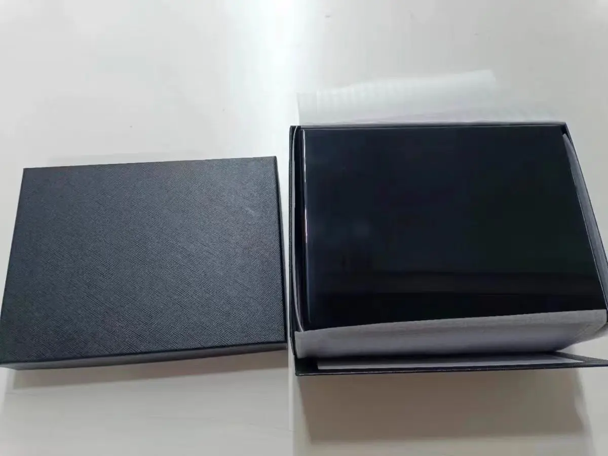 WETRUST High Quality Glossy Lacquer Watch Packaging Box Black Wood Wrist Watch Box Jewelry Case Men For Premium Gift Box