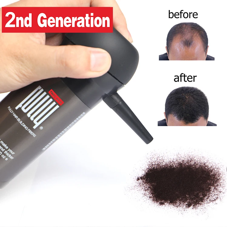 Manufacturer Good Quality Customize Labels 50G FULLY Natural Plant Keratin Hair Building Fibers Spray