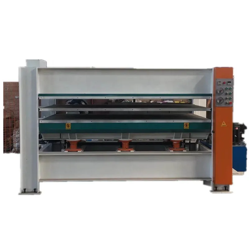 
woodworking hot press machine 2 Layer hot press for plywood door 