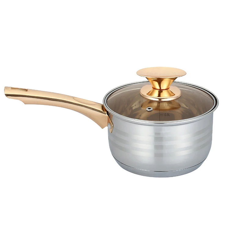 Zogifts Sets 12 Pcs Stainless Steel 304 Non Stick Smokeless Pans and Pots Cookware Set