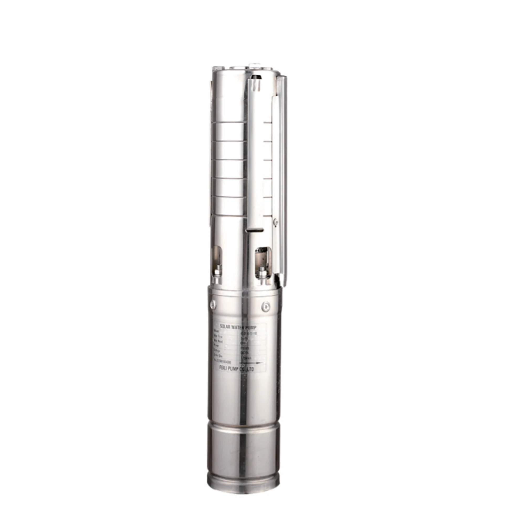 1hp China Submerged Plastic Impeller Type Centrifugal Impeler 4 Inch Dc 48v Bore Hole Submersible Deep Well Solar Water Pump