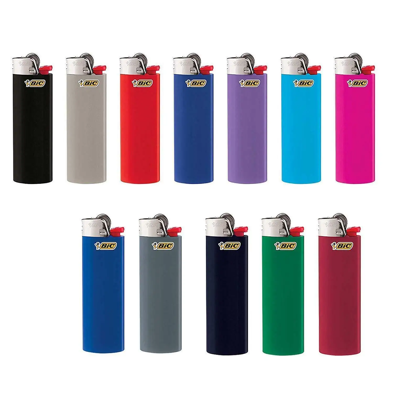Bic Классическая сигарета разных цветов 50 Count Франция большая Макси J26 зажигалка