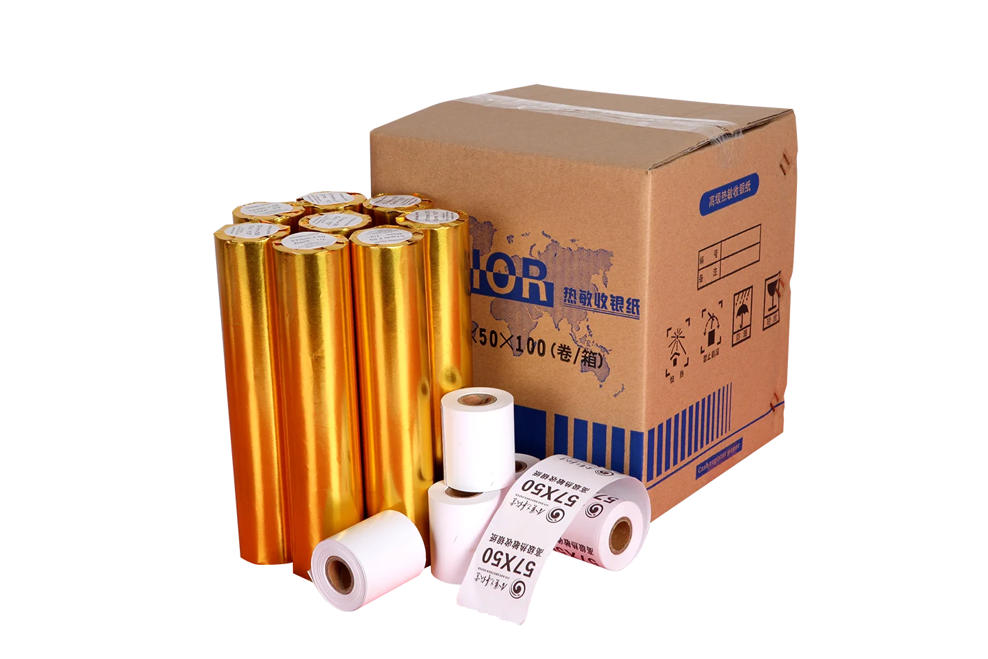 80x70mm China Thermal  Paper Rolls  57x50mm Paper Cash Register Receipt Thermal Paper