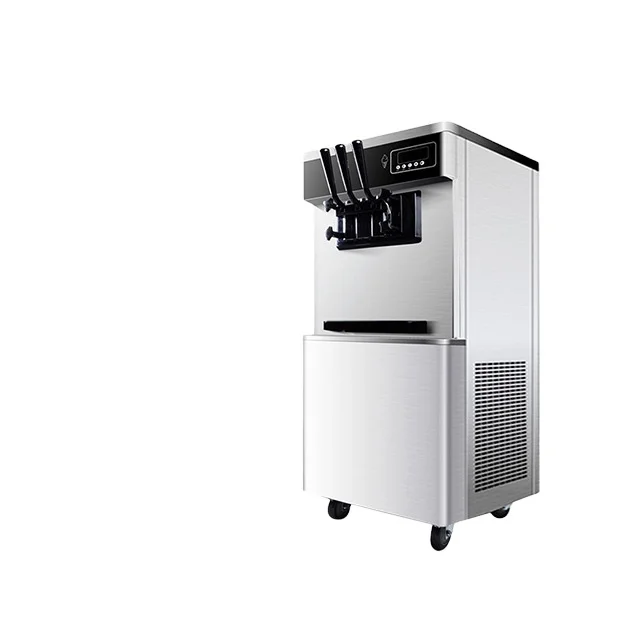 Hot Sale 2+1Mixed High Productivity Automatic 3 Flavors Soft Simple Ice Cream Makers