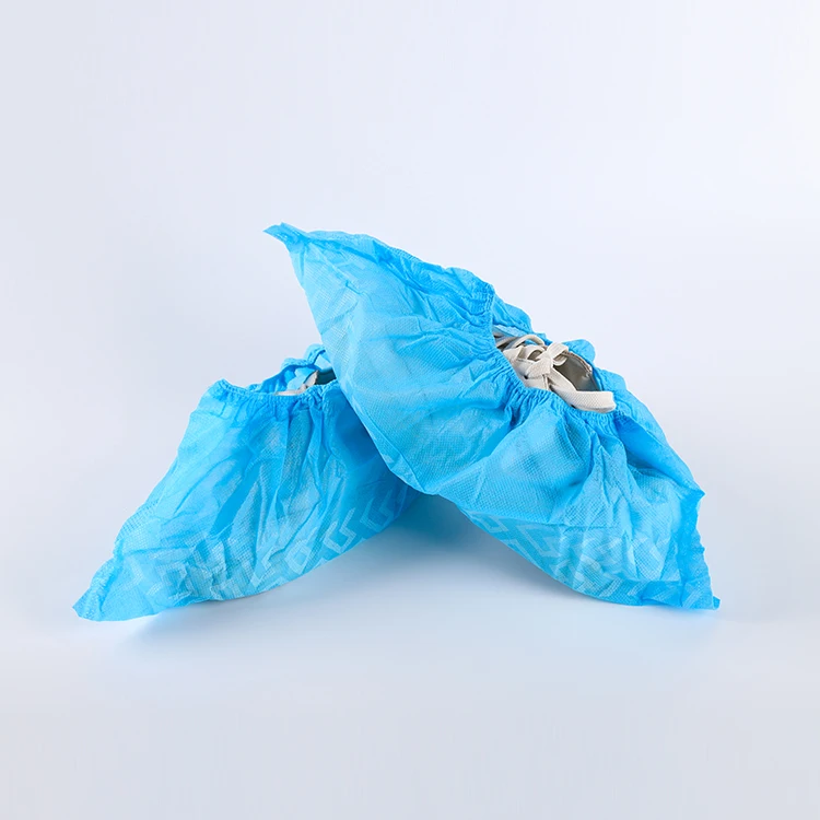 Wholesale Disposable protective anti-slip Non Woven clean room industry salon Shoe Cover