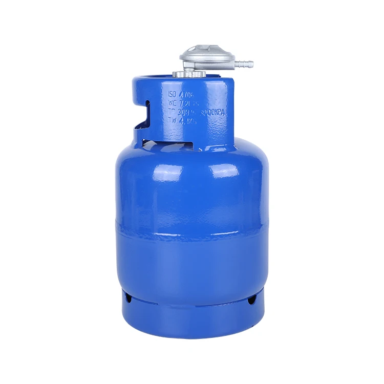 High Pressure Cheap Gas Cylinders 3KG Steel Cylinder Empty Gas Can LPG Storage Tanks Price for Sale Portable Gas Stove