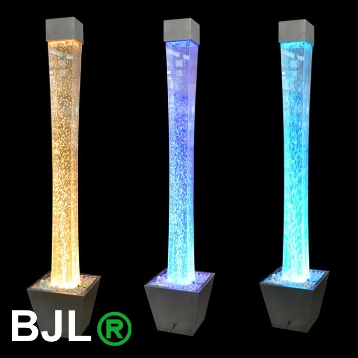 romantic colour changing LED water bubble lamp wedding lighting decoration