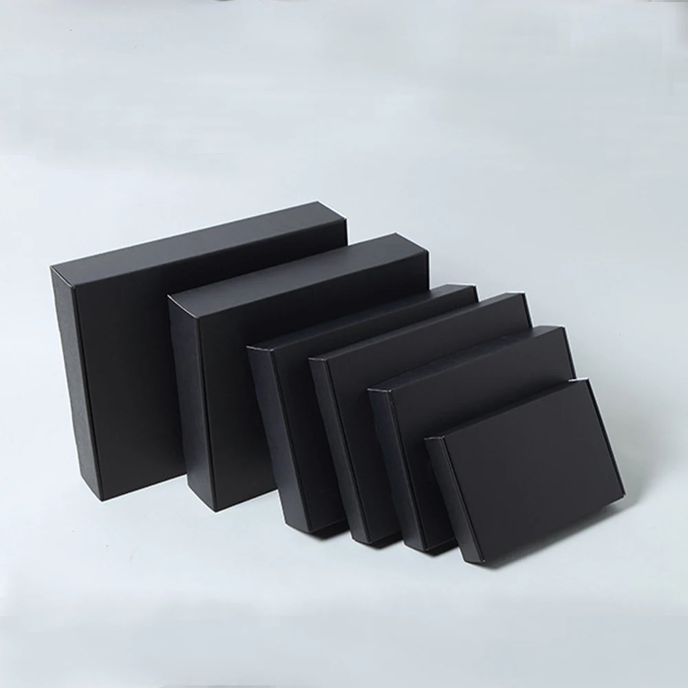 Recycled Customize Gift Craft Kraft Mailer Corrugated White Hard Paper Shipping Packing Boxes